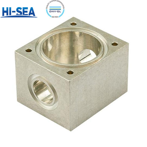 Three Way Square Flange